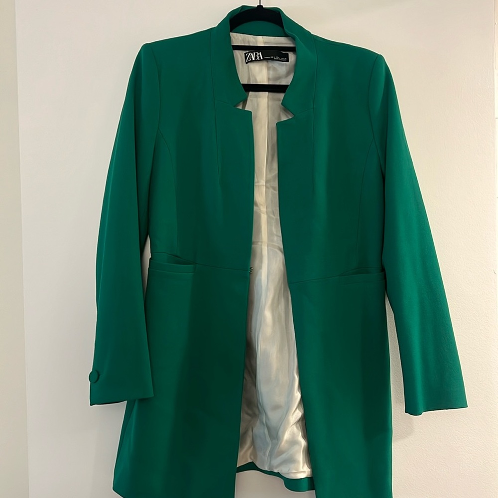 Zara long blazer